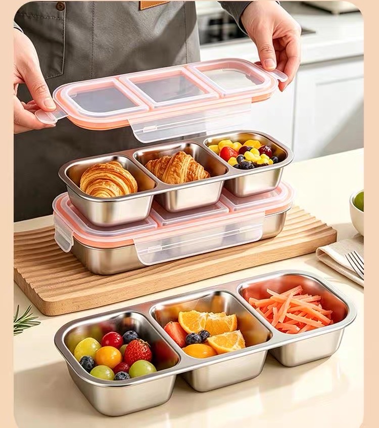 仕切り付きで密閉できる、持ち運びに便利な小分け容器付きの30 - Dried Fruit のレビューと価格